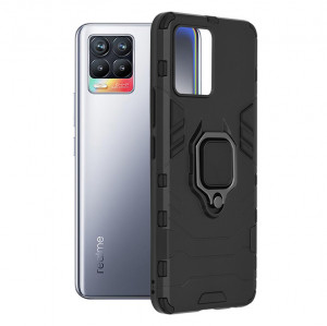 Husa telefon Realme 8 4G / 8 Pro 4G - Techsuit Silicone Shield - Black - Img 1