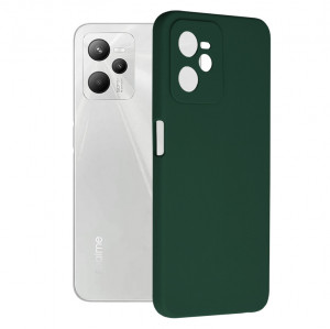 Husa telefon Realme C35 / Narzo 50A Prime - Techsuit Soft Edge Silicone - Dark Green - Img 1
