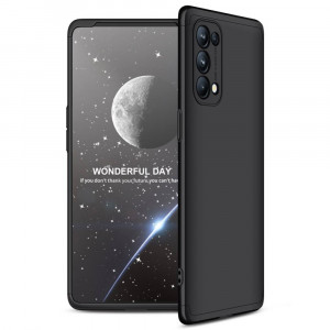Husa telefon Reno 5 5G + Folie - GKK 360 - Black - Img 2