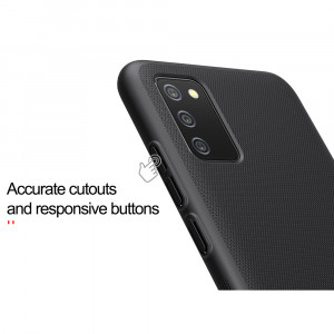 Husa telefon Samsung Galaxy A02s - Nillkin Super Frosted Shield - Black - Img 3