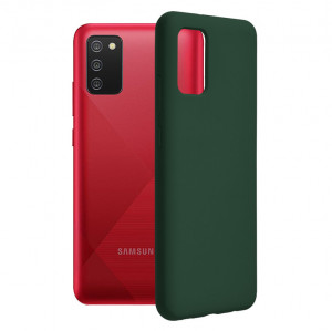 Husa telefon Samsung Galaxy A02s - Techsuit Soft Edge Silicone - Dark Green - Img 1