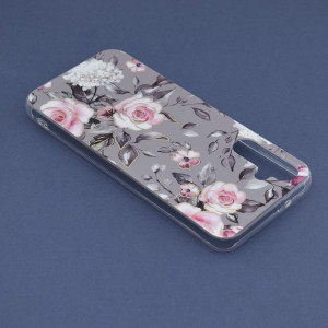 Husa telefon Samsung Galaxy A14 4G / A14 5G - Techsuit Marble Series - Bloom of Ruth Gray - Img 3