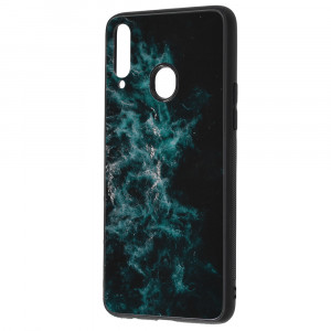 Husa telefon Samsung Galaxy A20s - Techsuit Glaze Series - Blue Nebula - Img 4