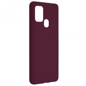 Husa telefon Samsung Galaxy A21s - Techsuit Soft Edge Silicone - Plum Violet - Img 2
