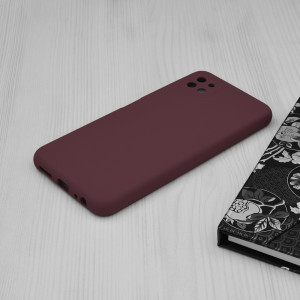 Husa telefon Samsung Galaxy A22 5G - Techsuit Soft Edge Silicone - Plum Violet - Img 4