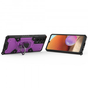 Husa telefon Samsung Galaxy A32 5G - Techsuit Honeycomb Armor - Rose-Violet - Img 2