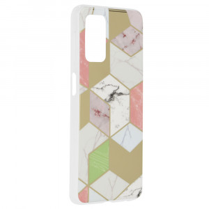Husa telefon Samsung Galaxy A32 5G - Techsuit Marble Series - Purple Hex - Img 2