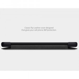 Husa telefon Samsung Galaxy A52 4G / A52 5G / A52s 5G - Nillkin QIN Leather Case - Black - Img 4