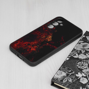 Husa telefon Samsung Galaxy A54 - Techsuit Glaze Series - Red Nebula - Img 2
