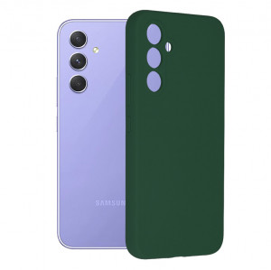 Husa telefon Samsung Galaxy A54 - Techsuit Soft Edge Silicone - Dark Green - Img 1