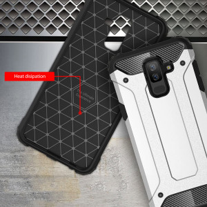 Husa telefon Samsung Galaxy A6 Plus 2018 - Techsuit Hybrid Armor - Black - Img 3