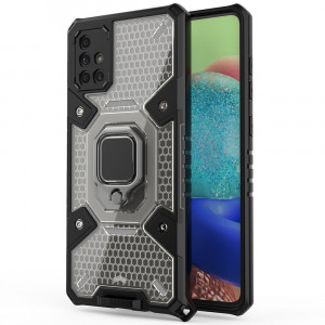 Husa telefon Samsung Galaxy A71 4G - Techsuit Honeycomb Armor - Black