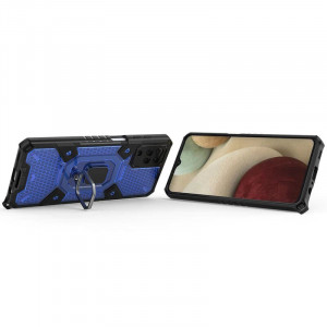 Husa telefon Samsung Galaxy F12 / M12 - Techsuit Honeycomb Armor - Blue - Img 4