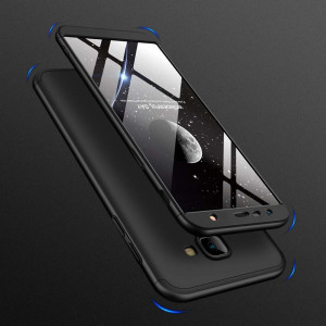 Husa telefon Samsung Galaxy J4 Plus + Folie - GKK 360 - Black - Img 3