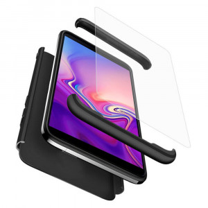 Husa telefon Samsung Galaxy J6 Plus + Folie - GKK 360 - Black - Img 1