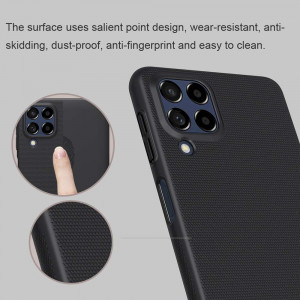Husa telefon Samsung Galaxy M53 - Nillkin Super Frosted Shield - Black - Img 2