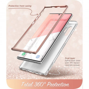 Husa telefon Samsung Galaxy Note 10 Plus / Note 10 Plus 5G - I-Blason Cosmo - Marble - Img 2