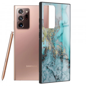 Husa telefon Samsung Galaxy Note 20 Ultra / Note 20 Ultra 5G - Techsuit Glaze Series - Blue Ocean - Img 1