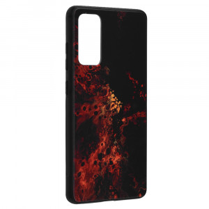 Husa telefon Samsung Galaxy S20 FE / S20 FE 5G - Techsuit Glaze Series - Red Nebula - Img 2