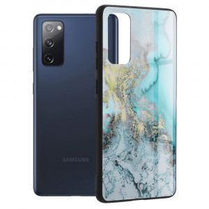 Husa telefon Samsung Galaxy S20 FE / S20 FE 5G - Techsuit Glaze Series - Blue Ocean - Img 1