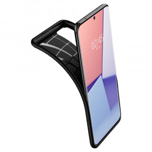 Husa telefon Samsung Galaxy S20 Plus 4G / S20 Plus 5G - Spigen Liquid Air - Matte Black - Img 3