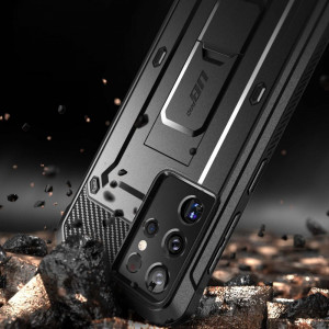 Husa telefon Samsung Galaxy S21 Ultra 5G - Supcase Unicorn Beetle Pro - Black - Img 2