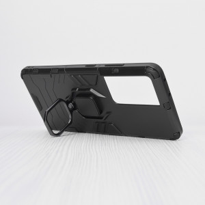 Husa telefon Samsung Galaxy S21 Ultra 5G - Techsuit Silicone Shield - Black - Img 2