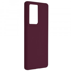 Husa telefon Samsung Galaxy S21 Ultra 5G - Techsuit Soft Edge Silicone - Plum Violet - Img 2