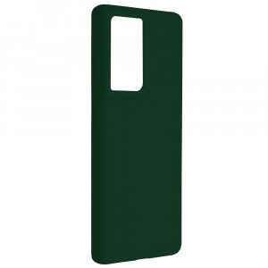 Husa telefon Samsung Galaxy S21 Ultra - Techsuit Soft Edge Silicone - Dark Green - Img 2
