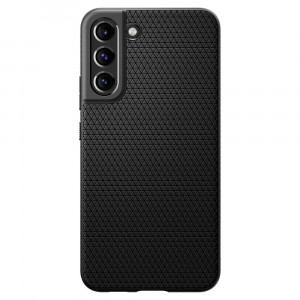 Husa telefon Samsung Galaxy S22 5G - Spigen Liquid Air - Matte Black - Img 2