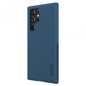 Husa telefon Samsung Galaxy S22 Ultra 5G - Nillkin Super Frosted Shield Pro - Blue - Img 3