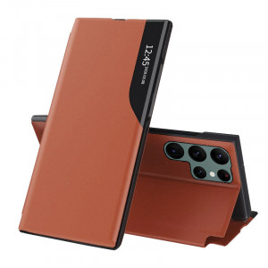 Husa telefon Samsung Galaxy S22 Ultra 5G - Techsuit eFold Series - Orange - Img 1