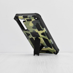Husa telefon Samsung Galaxy S23 Plus - Techsuit Blazor Series - Camo Lime - Img 3
