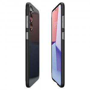 Husa telefon Samsung Galaxy S23 - Spigen Air Skin - Black - Img 3
