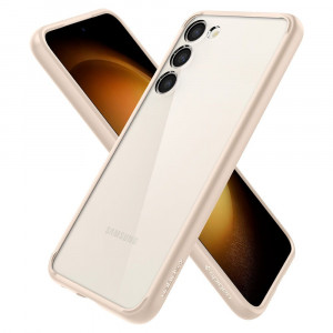 Husa telefon Samsung Galaxy S23 - Spigen Ultra Hybrid - Sand Beige - Img 4