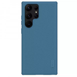 Husa telefon Samsung Galaxy S23 Ultra - Nillkin Super Frosted Shield Pro - Blue - Img 1