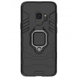 Husa telefon Samsung Galaxy S9 - Techsuit Silicone Shield - Black - Img 1
