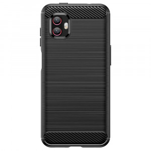 Husa telefon Samsung Galaxy Xcover6 Pro - Techsuit Carbon Silicone - Black - Img 2