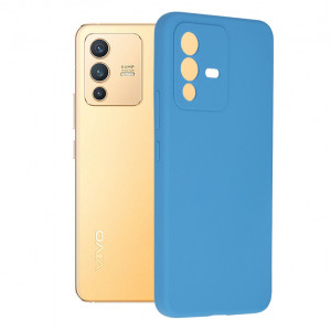 Husa telefon Vivo V23 5G - Techsuit Soft Edge Silicone - Denim Blue - Img 1