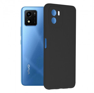Husa telefon Vivo Y01 - Techsuit Soft Edge Silicone - Black - Img 1