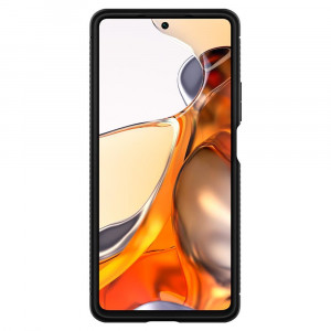 Husa telefon Xiaomi 11T / 11T Pro - Spigen Rugged Armor - Black - Img 3