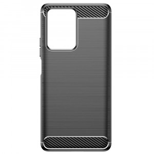 Husa telefon Xiaomi 11T / 11T Pro - Techsuit Carbon Silicone - Black - Img 2