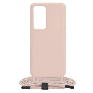 Husa telefon Xiaomi 12T / 12T Pro - Techsuit Crossbody Lanyard - Pink - Img 1