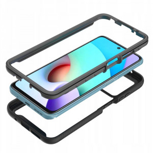 Husa telefon Xiaomi Redmi 10 / Redmi 10 2022 + Folie - Techsuit Defense360 Pro - Black - Img 2