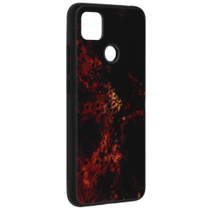 Husa telefon Xiaomi Redmi 9C / Redmi 9C NFC - Techsuit Glaze Series - Red Nebula - Img 4