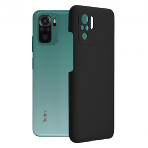 Husa telefon Xiaomi Redmi Note 10 4G / Note 10S / Poco M5s - Techsuit Soft Edge Silicone - Black - Img 1