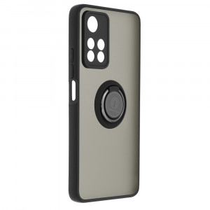 Husa telefon Xiaomi Redmi Note 11 Pro+ 5G - Techsuit Glinth - Black - Img 4