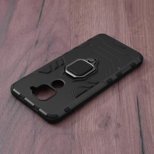Husa telefon Xiaomi Redmi Note 9 / Redmi 10X 4G - Techsuit Silicone Shield - Black - Img 3