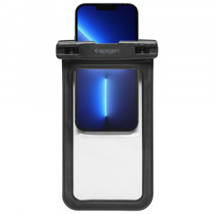 Husa universala pentru telefon (set 2) - Spigen Waterproof Case A601 - Black - Img 2