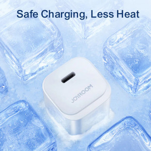 Incarcator Priza Type-C 20W + Cablu Type-C la Lightning - JoyRoom (JR-TCF02) - White - Img 4